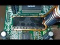 How to remove SMD components without hot air gun