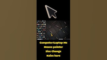Mouse pointer ka size Chhota ya bada kaise karen #shorts #tech #education #computer