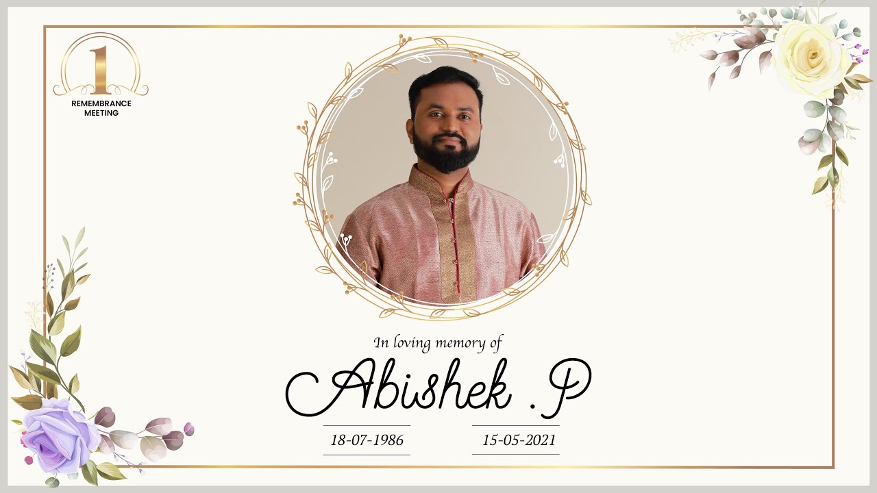 OLD IS GOLD Live | Remembrance meeting Abishek |