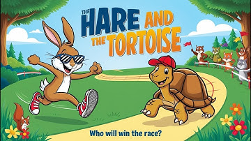 🐢 Slow and Steady Wins the Race | The Tortoise and the Hare Story for Kids 🐇