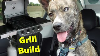 Random Building Day - Car Stereo, Grill, Dog VLOG