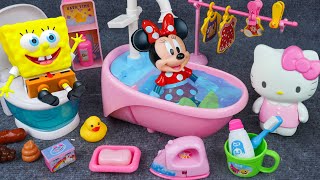 60 Minutes Ultimate Make Up Set, Unboxing Minnie Mouse Bathtub Playset | Tina Review