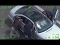 Graphic from dps helicopter shows chase capture of man found guilty in edgewood murder