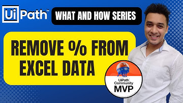 UiPath | Remove Characters from Excel Data | Replace Characters in Excel Column | RPA