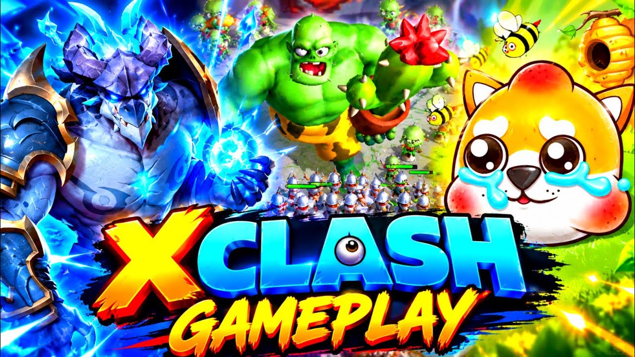 X Clash Gameplay | New Strategy & Survival Game 2026 | x clash
