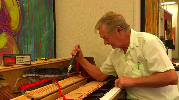 How To Tune a  Wurlitzer spinet Upright Piano Step...