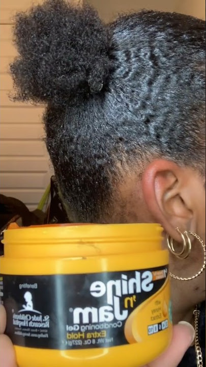 SoftSheen-Carson Let's Jam! Shining and Conditioning Hair Gel by Dark and  Lovely, Extra Hold, All Hair Types, Styling Gel Great for Braiding,  Twisting & Smooth …