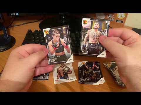 Видео: Карточки Panini UFC 2022 - Debut edition