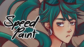 【Speedpaint】HATSUNE MIKU - Sand Planet