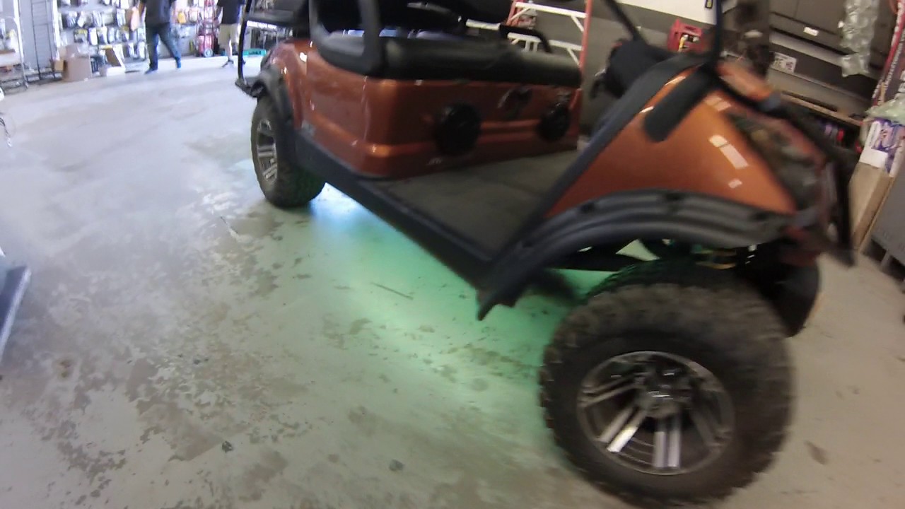 Balls Out Motors x InPhase Car Audio CUSTOM GOLF CART AUDIO & LED