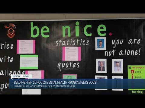 More mental health resources at Belding High School