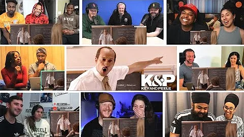 KEY & PEELE - SUBSTITUTE TEACHER REACTION MASHUP
