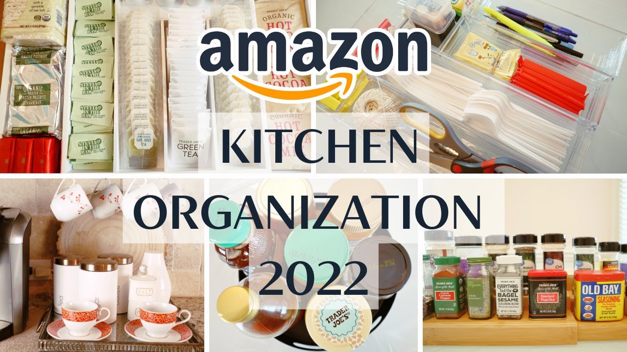Amazon Kitchen Organization, must haves, space maximization, essentials