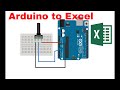 Arduino to excel Communication ✔