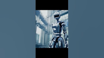 Futuristic robot - generative ai