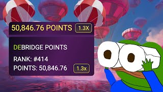How To Get 50K Points on deBridge