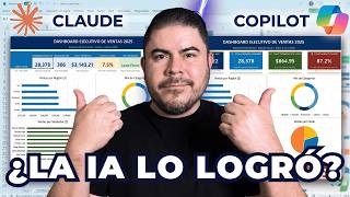 Claude vs Copilot: ¿Cuál hace mejor un Dashboard en Excel?