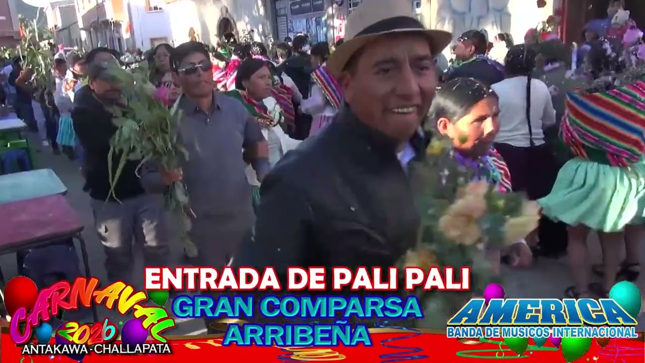 Entrada de Pali pali-Carnaval 2026-Challapata