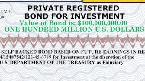 SPC Registered Bond, What is it? & How to create one!, Secured Party, Discharge Debt, A4V, 1099a,OID