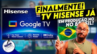 Samsung QLED Q70D já no BRASIL! Tvs da HISENSE em produção - Novo Asus e muito MAIS!