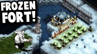 Frozen Fort Defense in an Old Zombie City! | They Are Billions '28 Years Later' Custom Map Gameplay screenshot 5