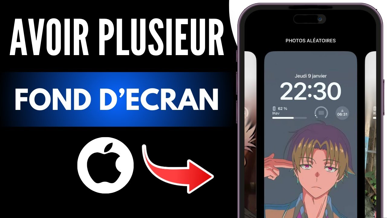 Comment Avoir Plusieurs Fond D'écran Sur Iphone (Super Facile) - YouTube