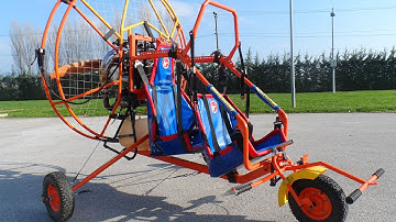 Walkerjet F-250 cc 33 hp Tandem Paramotor Trike