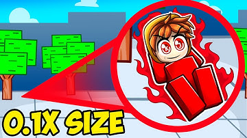 Testing EVERY ATTACK at 0 1x Size In The Strongest Battlegrounds..