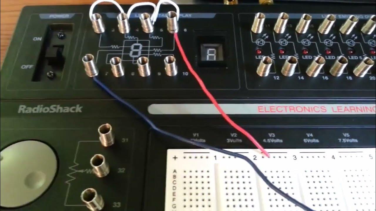 RadioShack Electronics Learning Lab 89! YouTube