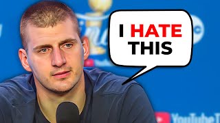 Does Nikola Jokic HATE BASKETBALL?
