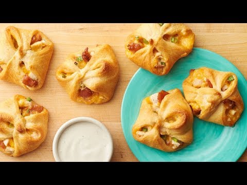 Sweet Hawaiian Chicken Bacon Ranch Crescent Bites Recipe Pillsbury Com