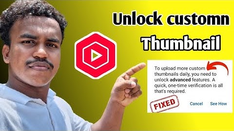 How To Enable Custom Thumbnails On YouTube Videos In Malayalam|B5TECH