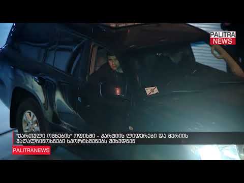 ქართული ოცნების ოფისში პარტიის ლიდერები და მერიის მაღალჩინოსნები სპორტსმენებს შეხვდნენ