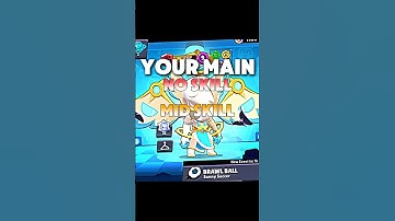 Your Mains: No Skill, Mid Skill, or Skill? (Part 3) #brawlers #skill #brawlstars