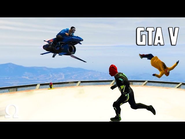 JETBIKE DODGERS + VARIETY PACK MODES! | GTA V Funny Moments Ft. Delirious, Vanoss, Lui + More! class=