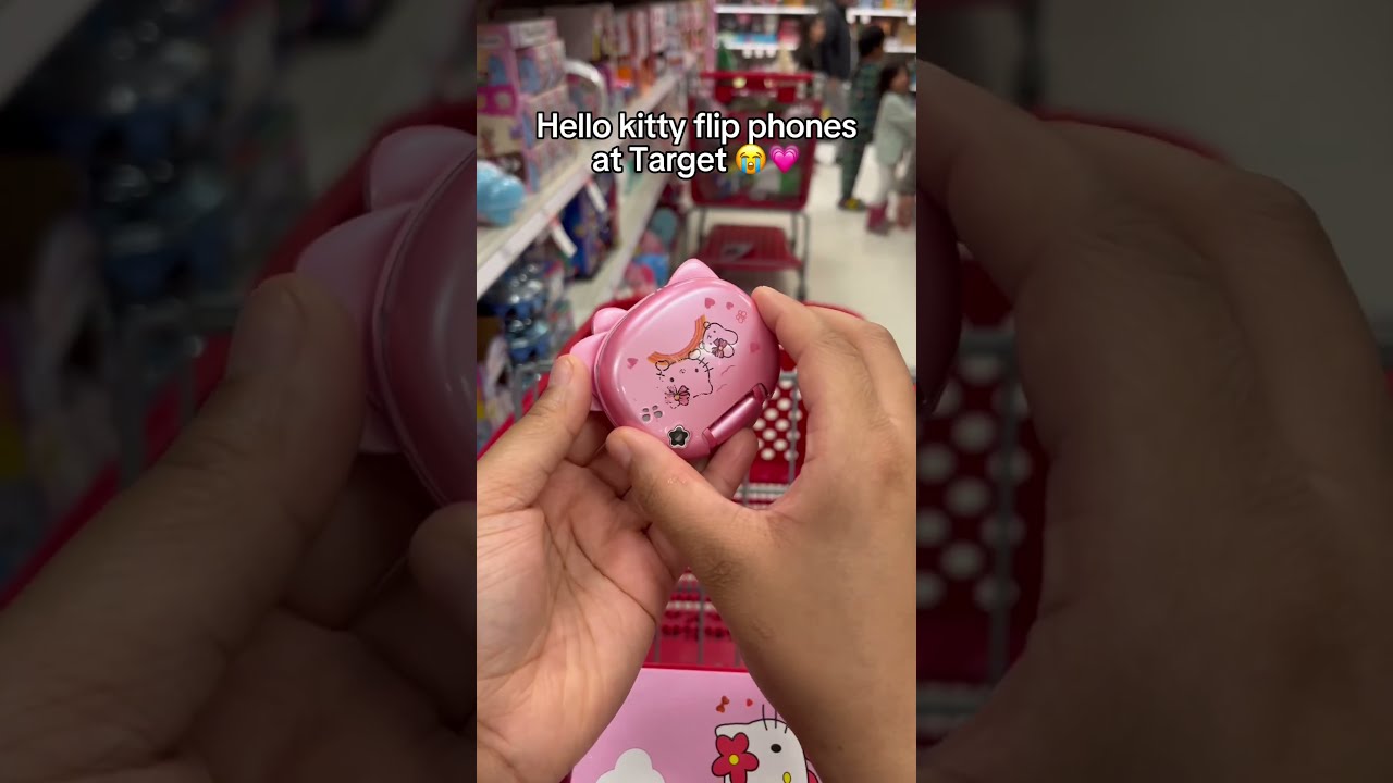Hello Kitty Flip Phones At Target Hellokitty Pink Flipphone