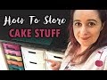 How To Store Your Cake Stuff | Cake Storage | Cherry Business