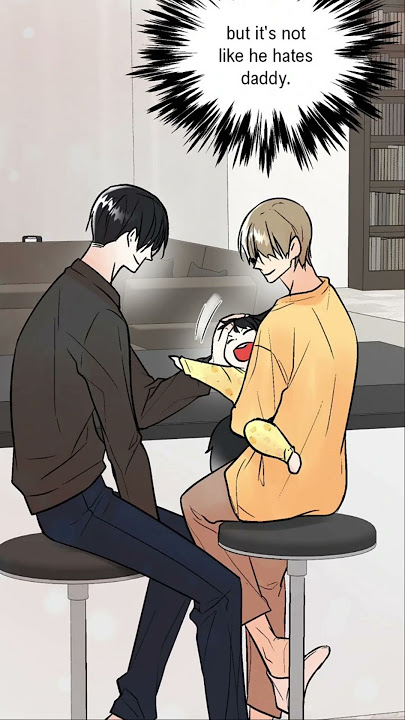 Cute  baby don't want to  be kissed 😘 #bl #editfavmanhwa #blmanhwa #manga kiaedam