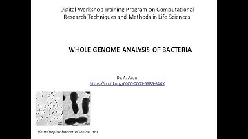Workshop Lecture - Whole Genome Analysis of Bacteria [Verminephrobacter]