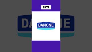 История Логотипа Danone 🍨 #Danone #Данон #История #Логотип #Йогурт #France #Logo #Подпишись #Shorts