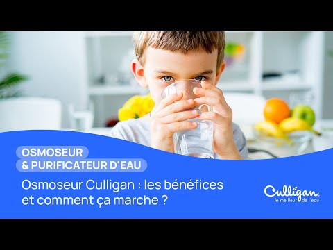 Vidéo: Comment Culligan filtre-t-il son eau ?