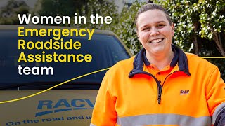 Women in RACV's Emergency Roadside Assistance team