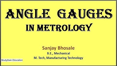 Angle Gauges in Metrology