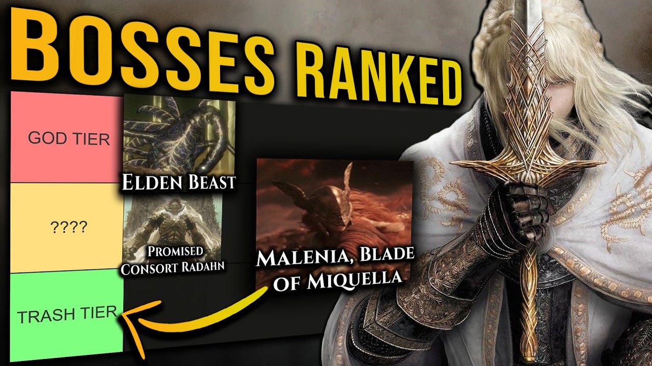We Ranked EVERY Elden Ring Boss (Yes, ALL of Them)