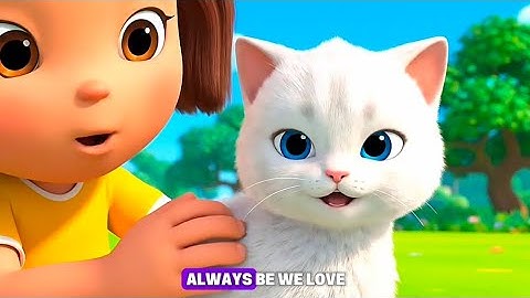"🎶Sing Along! Adorable Kitty Cat Song - Fun Nursery Rhymes for Kids! 🐾"