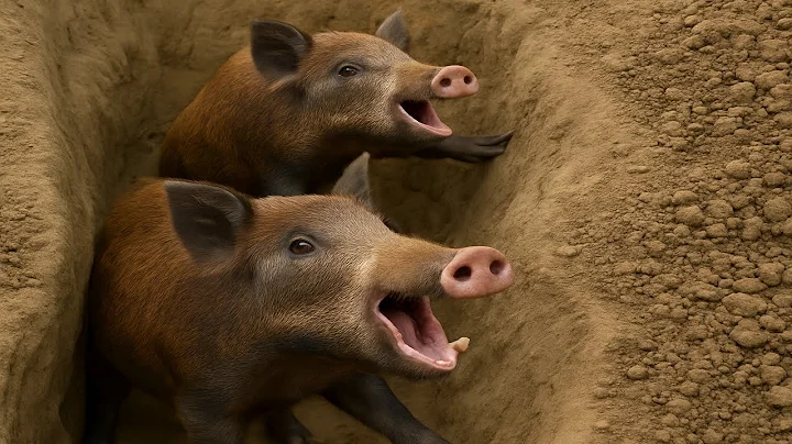 How Canadian Farmers Trap Hundreds Of Giant Wild Boars Battling An Invasion #wildboar