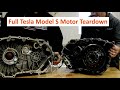 Tesla Model S Motor Teardown Episode 15