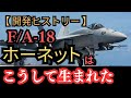 アメリカ海軍のマルチロール戦闘機「F/A-18ホーネット」はこうして生まれた【戦闘機 アメリカ海軍 ミリタリー 兵器解説】