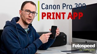 Canon Pro 300 Printer | Print from a Mobile using Canon Print App screenshot 1