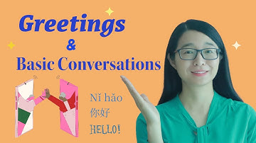 Beginner Chinese Conversation Lesson 1 | HSK 1 | Greetings and Basic Conversations